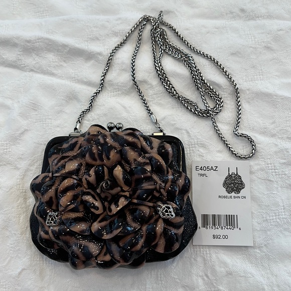 Brighton Handbags - NWT Brighton Rosalie Shine coin purse on chain